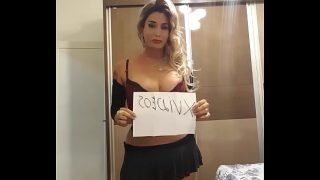 Evelin Frazão – Vídeo de verificação – Transex da Baixada Santista